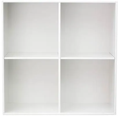 Kidi bogkasse - Hvid - 34 cm